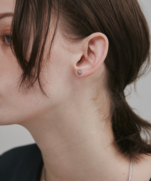ciite' surgical stainless（シーテサージカルステンレス）の「【 金属アレルギー対応 】 ミニハートピアス サージカルステンレス   (両耳用)（ピアス（両耳用）・レディース・シルバー/ゴールド・FREE）」の15枚目の写真