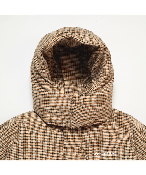 Check Innercotton Hood Jacket（ダウンジャケット/コート）｜APPLEBUM