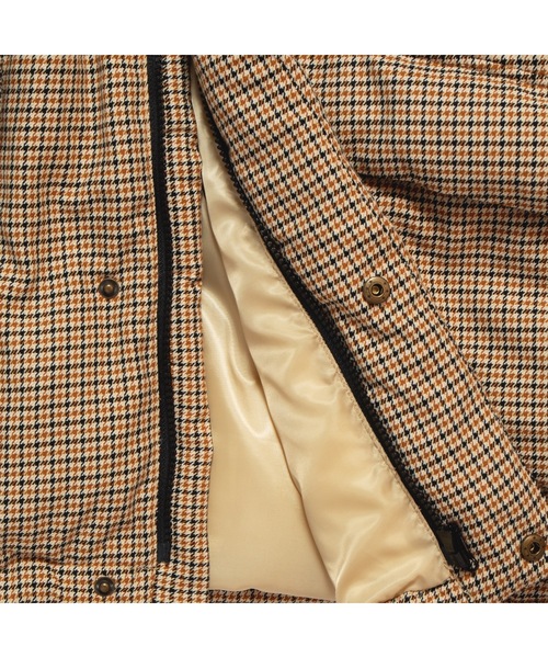 Check Innercotton Hood Jacket(ダウンジャケット/コート)|APPLEBUM Check Innercotton Hood Jacket(ダウンジャケット/コート)|APPLEBUM