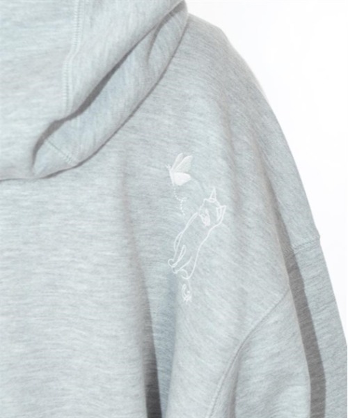 axes femme(アクシーズファム)の「ランダム刺繍フーディー(パーカー・レディース・杢グレー/ブラック/キナリ・FREE)」の21枚目の写真