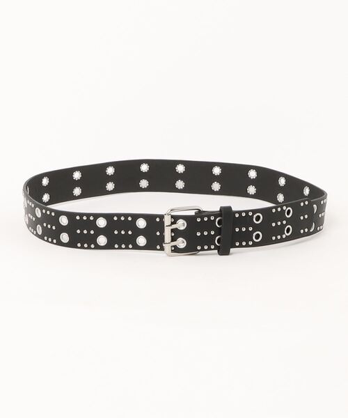 apres jour mignon(アプレジュールミニョン)の「【apresjour mignon×ARIAZ】スタッズベルト(ベルト・レディース・ブラック/レッド/オフホワイト・ONESIZE)」の15枚目の写真