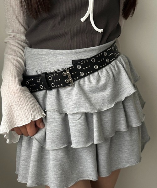 apresjour mignon×ARIAZ】スタッズベルト（ベルト）｜apres jour