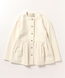 UNITED ARROWS - UNITED ARROWS ノーカラージャケット 36(S位) ベージュ 【古着】【中古】 UNITED ARROWS（ノーカラージャケット）のフリマアイテム一覧