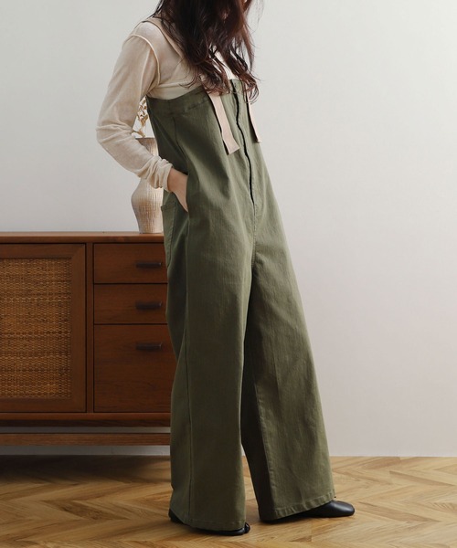 セール】【NOAHL】《mayoさんコラボ》配色デニムライク