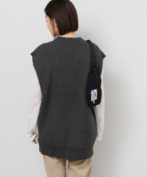 JOURNAL STANDARD relume(ジャーナルスタンダード レリューム)の「《追加》ストレッチコットンブレンドベスト(ベスト・レディース・チャコールグレー/ライトグレー・FREE)」の18枚目の写真