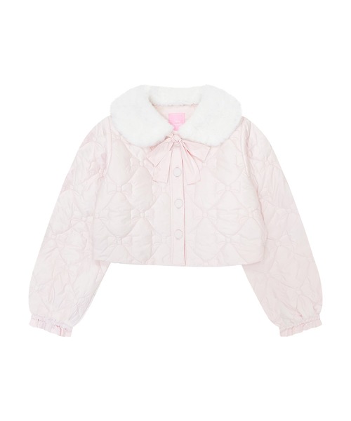 Honey Cinnamon（ハニーシナモン）の「リボンキルトティペット付き中綿