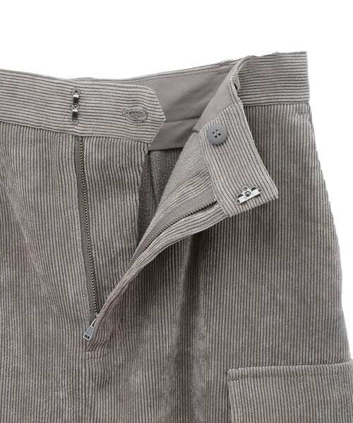 AMERICAN HOLIC（アメリカンホリック）の「コーデュロイサイドポケットタイトスカート（スカート・レディース・モカ/アイボリー/チャコールグレー・M/S/L）」の18枚目の写真
