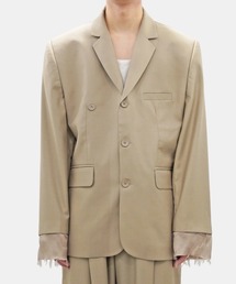 HIGHLIGHT STUDIO（ハイライトスタディオ）の「【HIGHLIGHT STUDIO】 VIRGIN WOOL SINGLE BREASTED BLAZER（テーラードジャケット）」