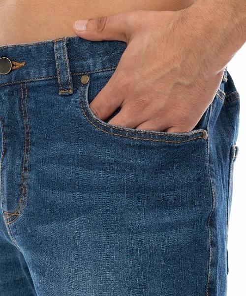 BILLABONG(ビラボン)の「BILLABONG メンズ STRETCH DENIM デニムパンツ/ビラボンウエストゴムストレッチデニムパンツ(デニムパンツ・メンズ・インディゴブルー/ブルー・MEDIUM/LARGE/X-LARGE)」の9枚目の写真