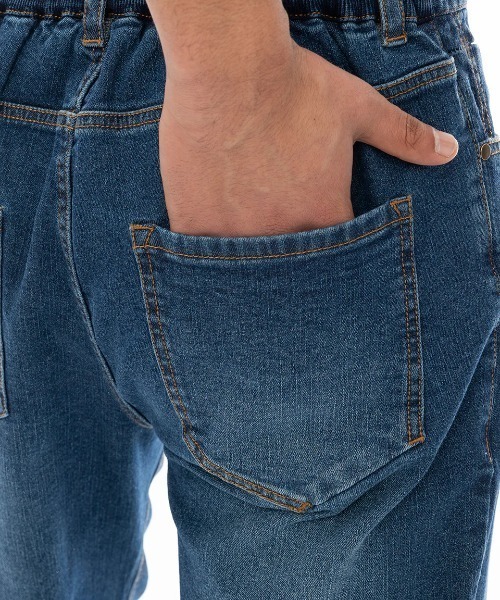 BILLABONG(ビラボン)の「BILLABONG メンズ STRETCH DENIM デニムパンツ/ビラボンウエストゴムストレッチデニムパンツ(デニムパンツ・メンズ・インディゴブルー/ブルー・MEDIUM/LARGE/X-LARGE)」の12枚目の写真