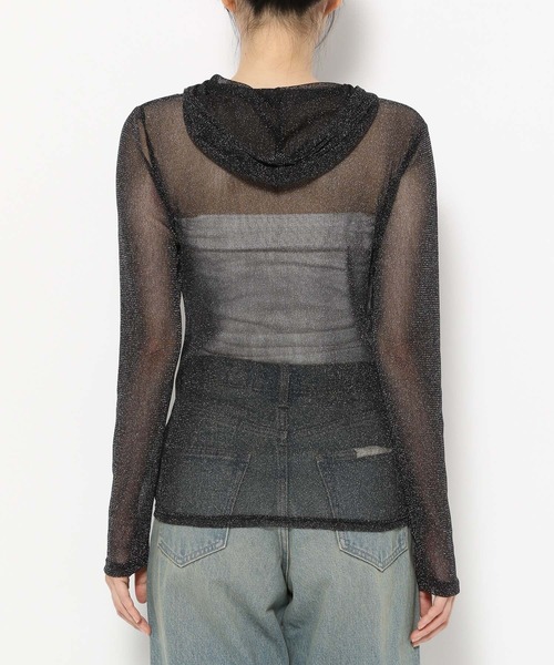 LOWRYS FARM(ローリーズファーム)の「アソートフードLS 211937(Tシャツ/カットソー・レディース・ブラック系その他/オフホワイト/ブラック/アイボリー・FREE)」の7枚目の写真