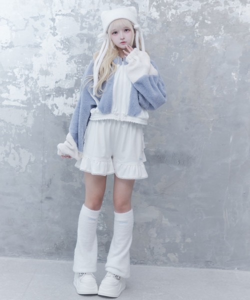 Whinny（ホワイニー）の「Whinny/真冬の美脚パンティー（その他パンツ・レディース・サックスブルー/ブラック/ホワイト・FREE）」の12枚目の写真