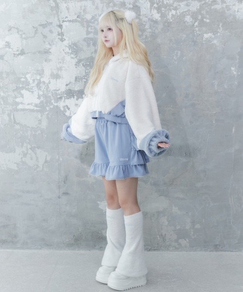 Whinny（ホワイニー）の「Whinny/真冬の美脚パンティー（その他パンツ・レディース・サックスブルー/ブラック/ホワイト・FREE）」の5枚目の写真