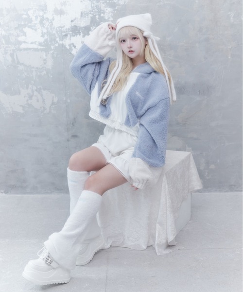 Whinny（ホワイニー）の「Whinny/真冬の美脚パンティー（その他パンツ・レディース・サックスブルー/ブラック/ホワイト・FREE）」の19枚目の写真