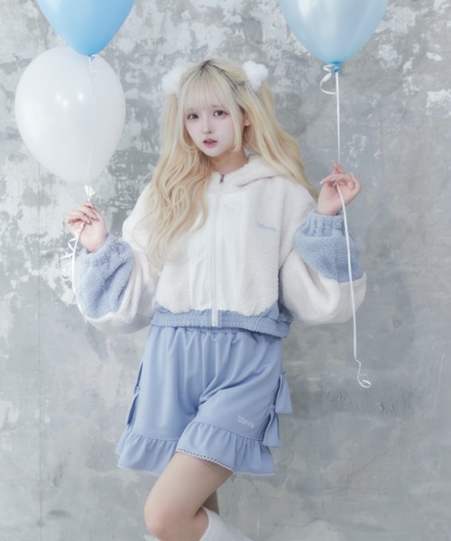 Whinny（ホワイニー）の「Whinny/真冬の美脚パンティー（その他パンツ・レディース・サックスブルー/ブラック/ホワイト・FREE）」の10枚目の写真