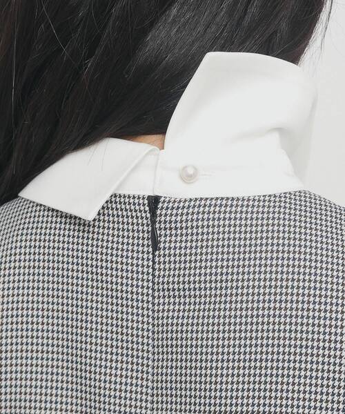 PINK-latte（ピンクラテ）の「◆【オケージョン・フォーマル】衿付きワンピース（ワンピース・キッズ・グレー/グリーン系その他3/ブラック系7・16/15 /02）」の9枚目の写真