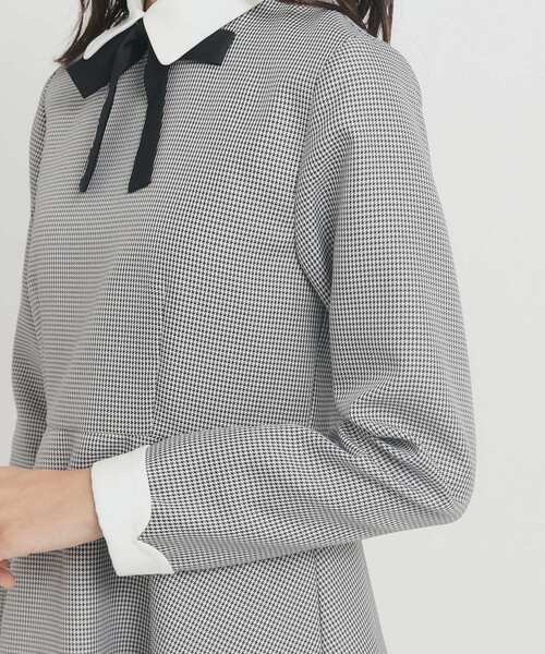 PINK-latte（ピンクラテ）の「◆【オケージョン・フォーマル】衿付きワンピース（ワンピース・キッズ・グレー/グリーン系その他3/ブラック系7・16/15 /02）」の10枚目の写真