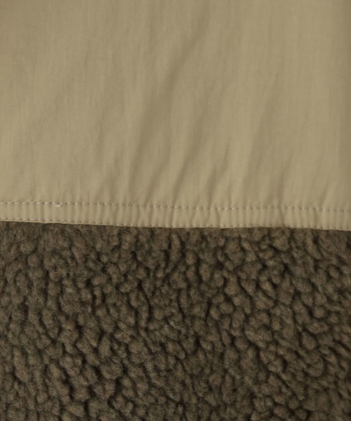 FOUND GOOD（ファウンドグッド）の「スタンドボアブルゾン（ブルゾン・レディース・アイボリー/グレー系8/パープル系5/グリーン系8・S/M/L）」の16枚目の写真