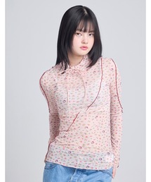 『HELLO KITTY x little sunny bite』 tulle top
