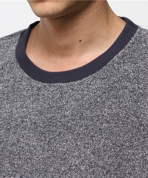 WHO'S WHO gallery（フーズフーギャラリー）の「【GIGGER】ブークレBIGクルースウェット（スウェット・メンズ・ネイビー/グレー/ブラック・MEDIUM/LARGE）」の7枚目の写真