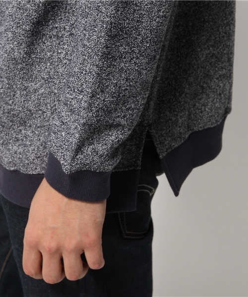 WHO'S WHO gallery（フーズフーギャラリー）の「【GIGGER】ブークレBIGクルースウェット（スウェット・メンズ・ネイビー/グレー/ブラック・MEDIUM/LARGE）」の8枚目の写真