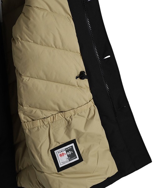 WOOLRICH（ウールリッチ）の「WOOLRICH / ウールリッチ : NEW ARCTIC PARKA : WOOU0482[MUS]（ダウンジャケット/コート・メンズ・ブラック/ブルー系その他/ブラウン系その他・S/M/L）」の8枚目の写真