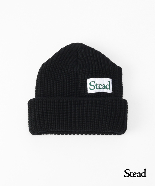 JOURNAL STANDARD J.S HOMESTEAD(ジャーナルスタンダードホームステッド)の「J.S.Homestead / Stead ボリュームアップ ウォッチキャップ(ニットキャップ/ビーニー・メンズ・ネイビー/オレンジ/ブラック・FREE)」の2枚目の写真