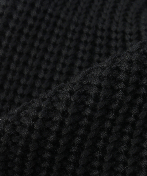 JOURNAL STANDARD J.S HOMESTEAD(ジャーナルスタンダードホームステッド)の「J.S.Homestead / Stead ボリュームアップ ウォッチキャップ(ニットキャップ/ビーニー・メンズ・ネイビー/オレンジ/ブラック・FREE)」の5枚目の写真