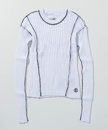 MM6 Maison Margiela（ｴﾑｴﾑｼｯｸｽ ﾒｿﾞﾝ ﾏﾙｼﾞｪﾗ）の「MM6 Maison Margiela(エムエムシックス メゾン マルジェラ)Kids & Junior セーターニットウェア（ニット/セーター）」