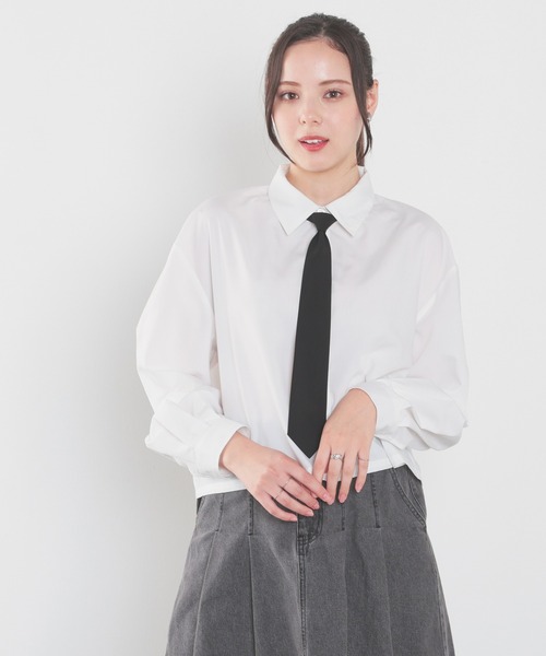 セール】ネクタイ付シャツ（シャツ/ブラウス）｜Honeys