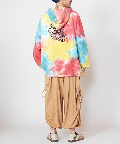 チャイハネ（チャイハネ）の「【チャイハネ】シュナダイMEN'Sワッフルパーカー（パーカー・メンズ・ブラック/パープル/イエロー・FREE）」の19枚目の写真