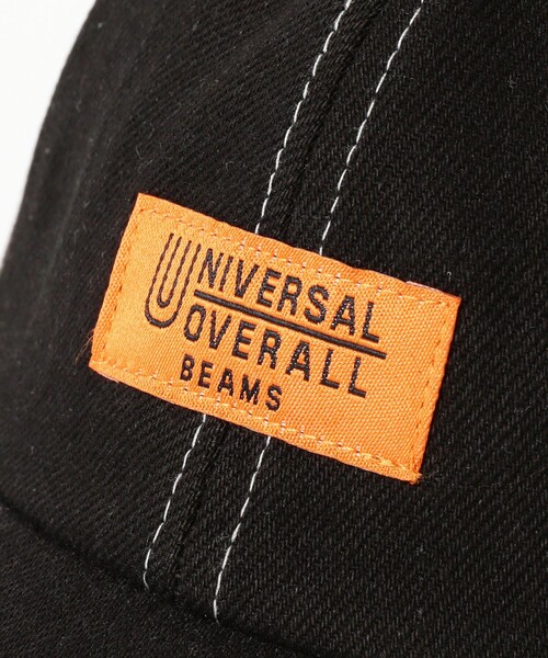 UNIVERSAL OVERALL(ユニバーサルオーバーオール)の「【別注】UNIVERSAL OVERALL / デニムキャップ(キャップ・メンズ・ブラック/ブルー・ONE SIZE)」の4枚目の写真