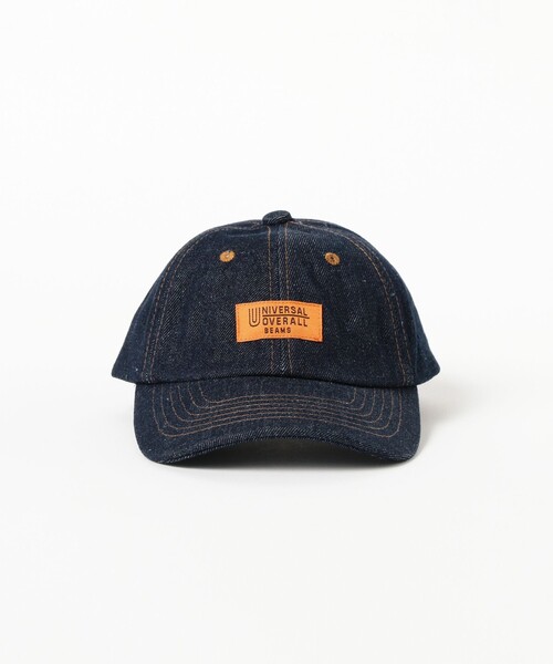 UNIVERSAL OVERALL(ユニバーサルオーバーオール)の「【別注】UNIVERSAL OVERALL / デニムキャップ(キャップ・メンズ・ブラック/ブルー・ONE SIZE)」の5枚目の写真