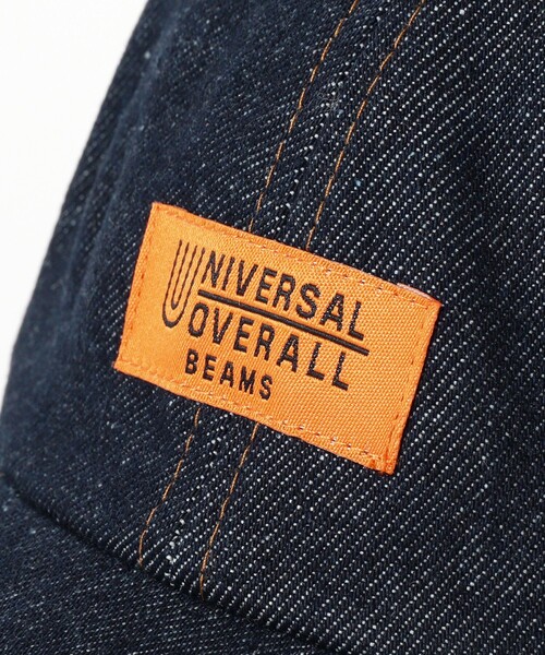 UNIVERSAL OVERALL(ユニバーサルオーバーオール)の「【別注】UNIVERSAL OVERALL / デニムキャップ(キャップ・メンズ・ブラック/ブルー・ONE SIZE)」の7枚目の写真