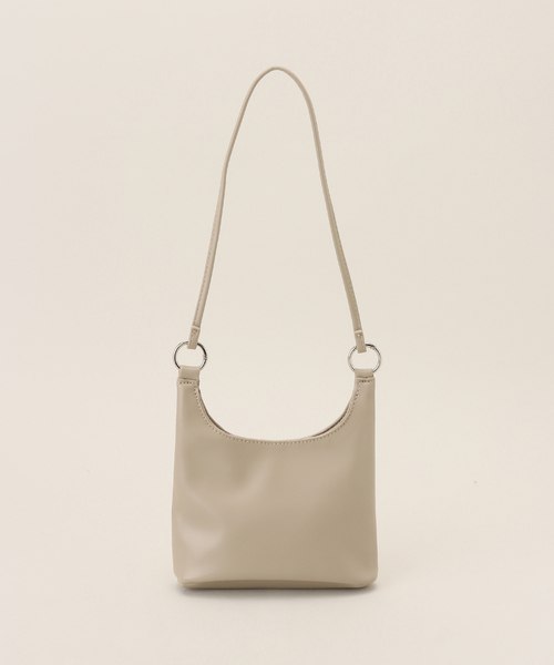 B.C STOCK（ベーセーストック）の「2WAYミニBAG（ショルダーバッグ・レディース・ベージュ/ブラック/レッド・FREE）」の2枚目の写真