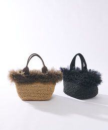 un dix cors | チュールペーパーバッグ(トートバッグ)