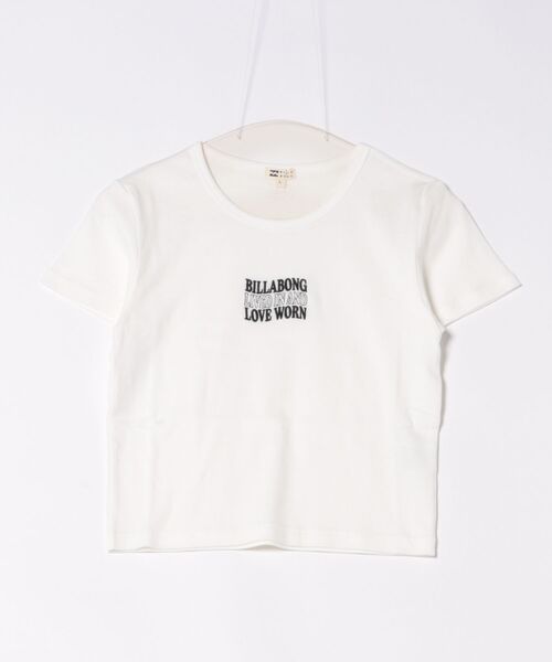BILLABONG(ビラボン)の「BILLABONG/ビラボン ミニTシャツ BF013-U01(Tシャツ/カットソー・レディース・パープル/ブラック×ホワイト/ホワイト×ブラック・L/M)」の14枚目の写真