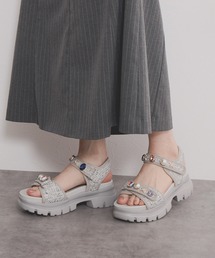 NICAL | 【NICAL】カラービジュー厚底スポーツサンダル/554207(サンダル)