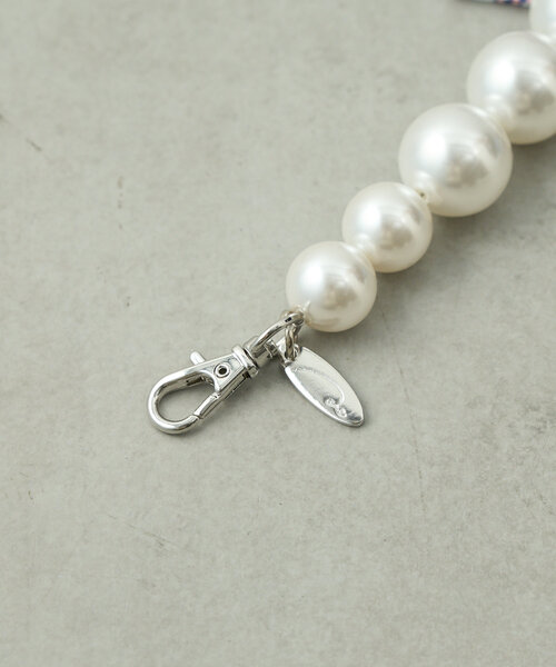 Actually(アクチュアリー)の「ストライプギャザースマホストラップ(スマホグッズ・レディース・ホワイト/ブルー系その他・0)」の17枚目の写真