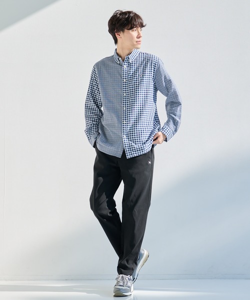 Arnold Palmer(アーノルドパーマー)の「EVERY DAY ギンガムチェック シェア シャツ(シャツ/ブラウス・レディース・ブルー/ネイビー/ブラック・LL/L/M/S)」の20枚目の写真