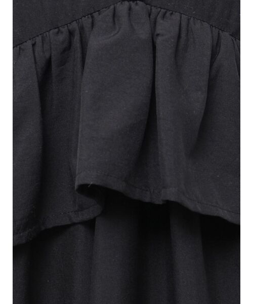 merry jenny（メリージェニー）の「サテンリボンジャンパーワンピース（ワンピース・レディース・ブラック/オフホワイト・FREE）」の22枚目の写真