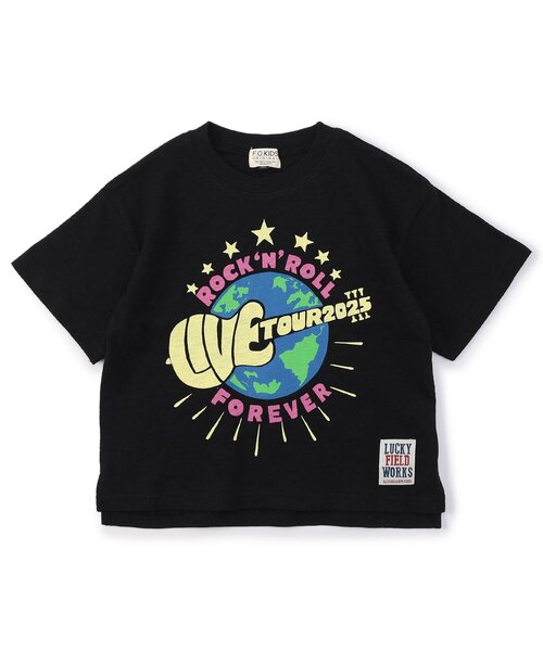 新品 未使用 ごぶごぶフェス Tシャツ Lサイズ タオル セット セール】【ジュニア対応】ロックフェス半袖Tシャツ（Tシャツ