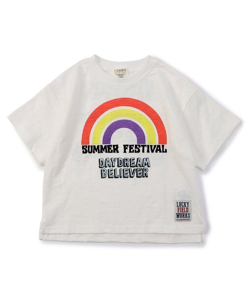 F.O.KIDS(エフオーキッズ)の「【ジュニア対応】ロックフェス半袖Tシャツ(Tシャツ/カットソー・キッズ・ブラック/オフホワイト/ネイビー・110/100/90/80/140/130/120)」の6枚目の写真