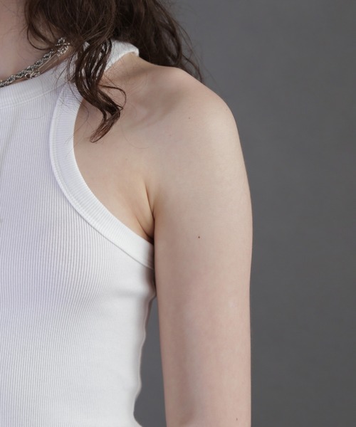 ROSE BUD（ローズバッド）の「アメスリタンクトップ（タンクトップ・レディース・ホワイト/ブラック/バーガンディー・ONE SIZE）」の12枚目の写真