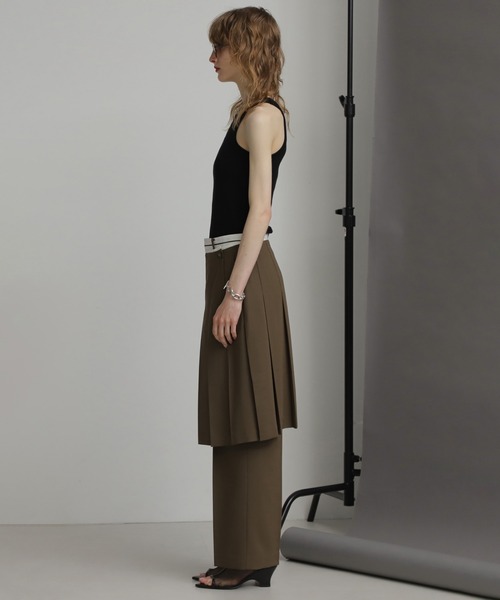 ROSE BUD（ローズバッド）の「アメスリタンクトップ（タンクトップ・レディース・ホワイト/ブラック/バーガンディー・ONE SIZE）」の17枚目の写真