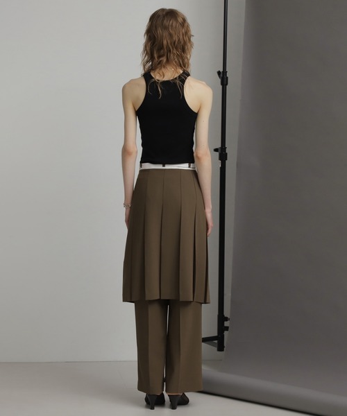 ROSE BUD（ローズバッド）の「アメスリタンクトップ（タンクトップ・レディース・ホワイト/ブラック/バーガンディー・ONE SIZE）」の18枚目の写真