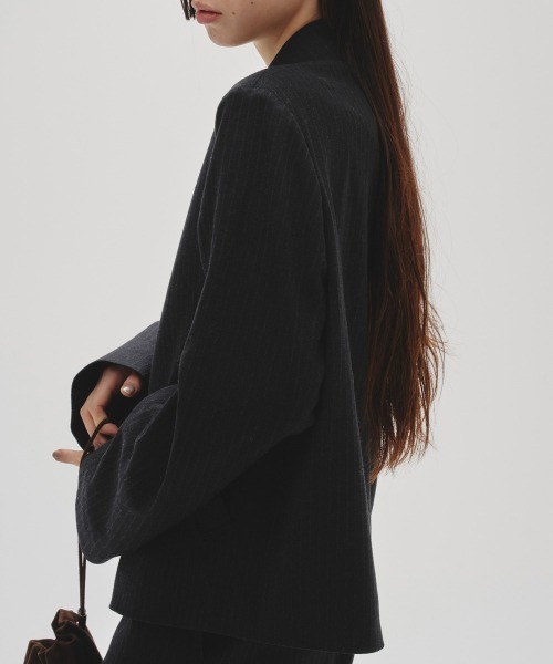 Wool Soutiencollar Jacket（テーラードジャケット）｜TODAYFUL