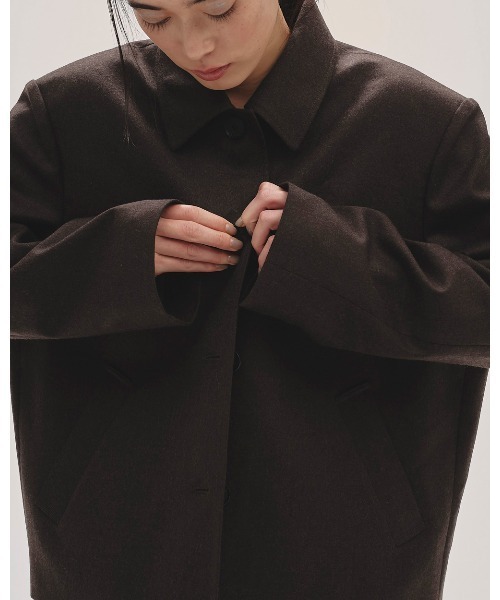 ジャケット・アウター todayful Eoleather Soutiencollar Jacket TODAYFUL（トゥデイフル）の「Ecoleather Soutiencollar Jacket