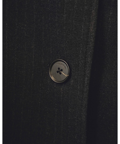 TODAYFUL（トゥデイフル）の「Wool Soutiencollar Jacket（テーラードジャケット・レディース・ダークブラウン/ブラック・36inch/38inch）」の15枚目の写真