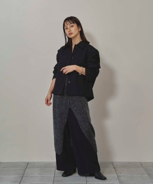 Wool Soutiencollar Jacket（テーラードジャケット）｜TODAYFUL